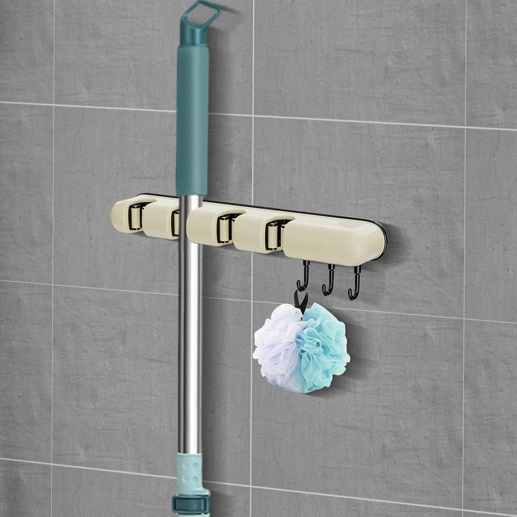  Organiseur D'outils De Cuisine, Porte-outils De Garage, Support De Balai Sans Perçage, Organisateur D'outils Multifonctionnel, Organisateur D'outils De Jardin, Organisateur De Balais Et De
