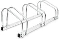  Relaxdays Râtelier Pour 3 Vélos Argent