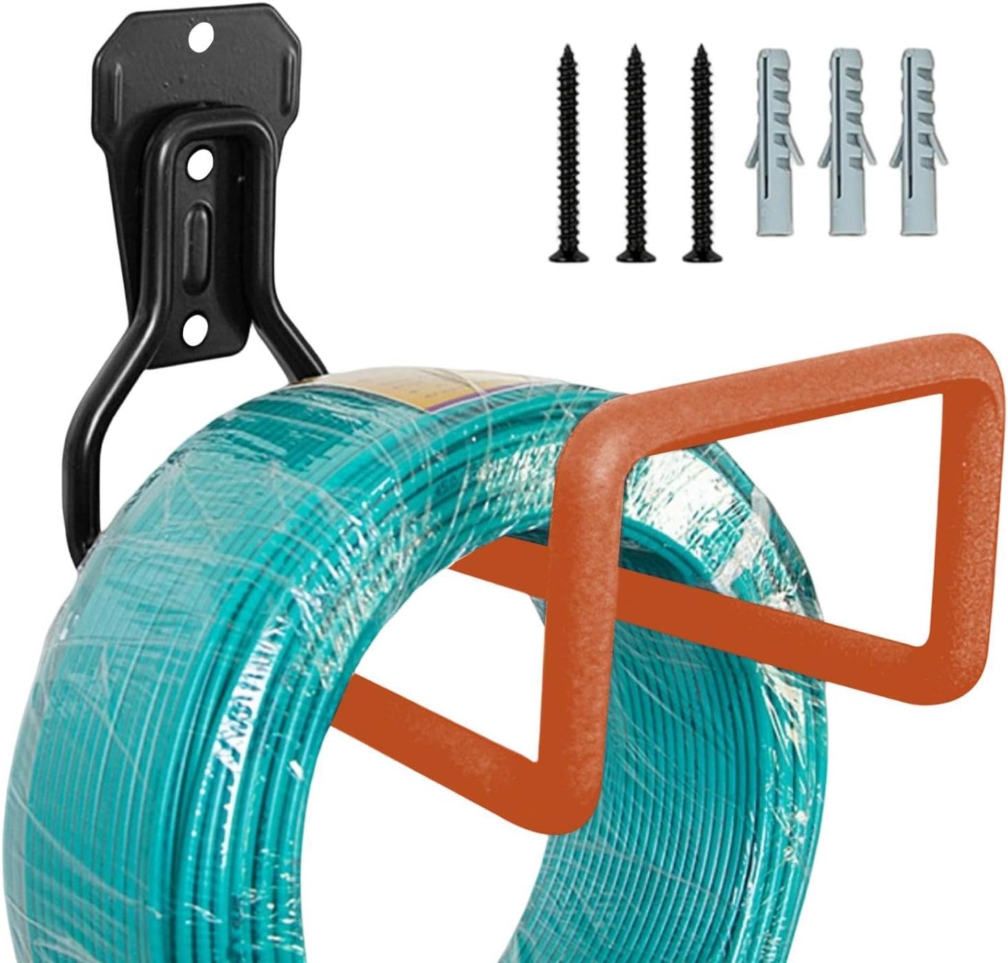 GENERIC Crochets Muraux De Garage Robustes | Crochets Utilitaires Pour Pelouse | Pour échelle, Balai, Tuyau, Jardin, Jardin, Atelier, Abri De Jardin, Sous-sol