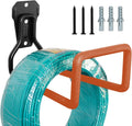  Crochets De Garage Très Robustes Et Pratiques | Crochets Muraux Robustes Pour Outils, Utilitaires Pour Jardin Et Pelouse - Pour Atelier Arrière-Cour Abri Sous-Sol Jardin Câble Tuyau Balai Éche