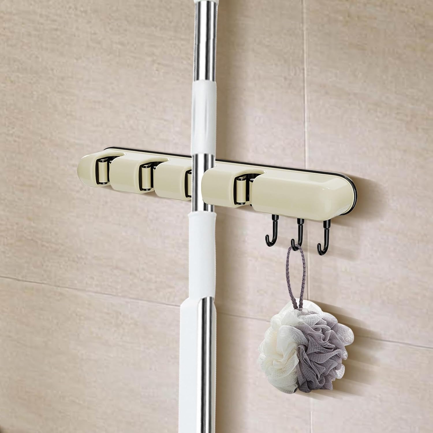  Organiseur D'outils De Cuisine, Porte-outils De Garage, Support De Balai Sans Perçage, Organisateur D'outils Multifonctionnel, Organisateur D'outils De Jardin, Organisateur De Balais Et De