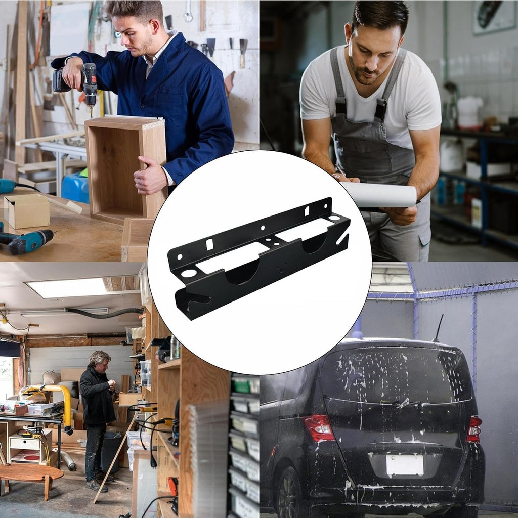  Angle Grinder Organizer, Wall Mount Tool Rack, Garage Tool Storage, Angle Grinder Storage, Polisher Wall Mount, Workshop Organizer Bracket, Sturdy Tool Storage Rack, Wall Mounted Grinder Holder