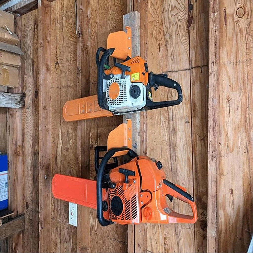  Support Pour Tronçonneuse | Support De Tronçonneuse Pour Garage, Rangement En Acier Inoxydable Robuste Pour Jardin, Tracteur, Magasin, équipement, Garage, Outils De Cour